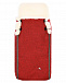 Красный конверт в коляску &quot;Premium Welss&quot;, натуральная овчина Hesba | Фото 3