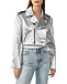 Укороченная куртка-косуха из эко-кожи Mo5ch1no Jeans | Фото 7