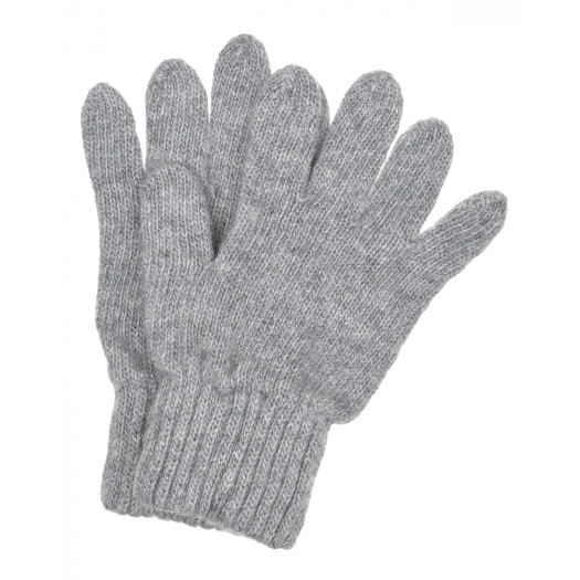 Серые базовые перчатки Aletta | Фото 1
