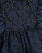 Платье с вышивкой пайетками, синее Tartine et Chocolat​ | Фото 3