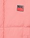 Розовая стеганая куртка из нейлона Diesel | Фото 4