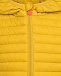Желтый стеганый жилет с капюшоном Save the Duck | Фото 3