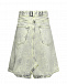 Джинсовая юбка с ассиметричным подолом MM6 Maison Margiela | Фото 2