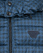 Синяя куртка в гусиную лапку Emporio Armani | Фото 4