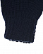 Темно-синие перчатки из шерсти MaxiMo | Фото 3