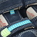 Темно-синие замшевые сандалии на липучках SUPERFIT | Фото 6