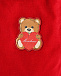 Платье с аппликацией &quot;медвежонок&quot;. красное Moschino | Фото 4