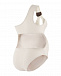 Белый купальник-трикини Bayside для беременных Cache Coeur | Фото 3