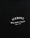 Шорты черные, лого на кармане Iceberg | Фото 8