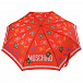 Красный зонт с разноцветными мишками, 30 см Moschino | Фото 3