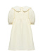 Платье с рукавами-фонариками, белое Mipounet | Фото 3