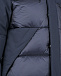 Темно-синяя пуховая куртка с капюшоном Freedomday | Фото 4