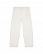 Белые спортивные брюки с серебристыми заклепками MM6 Maison Margiela | Фото 3