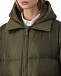 Куртка с накладными карманами и отделкой из овчины, хаки Yves Salomon | Фото 12