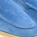 Замшевые лоферы, синие Gallucci | Фото 6