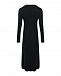 Черное платье из шерсти и кашемира MRZ | Фото 6