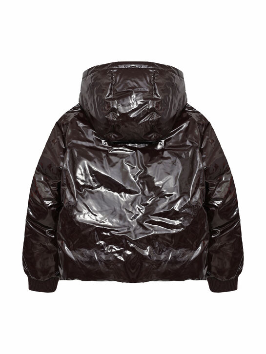 Куртка глянцевая с капюшоном Chloe | Фото 2