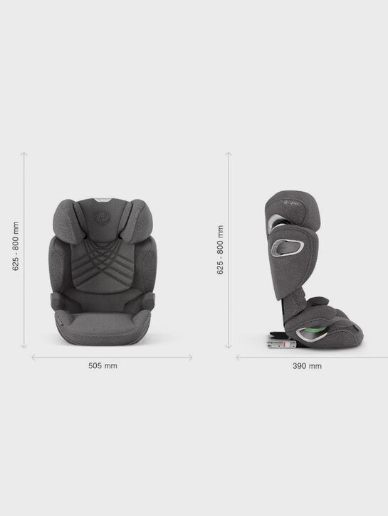 Кресло автомобильное Solution T i-Fix Plus Mirage Grey CYBEX | Фото 5