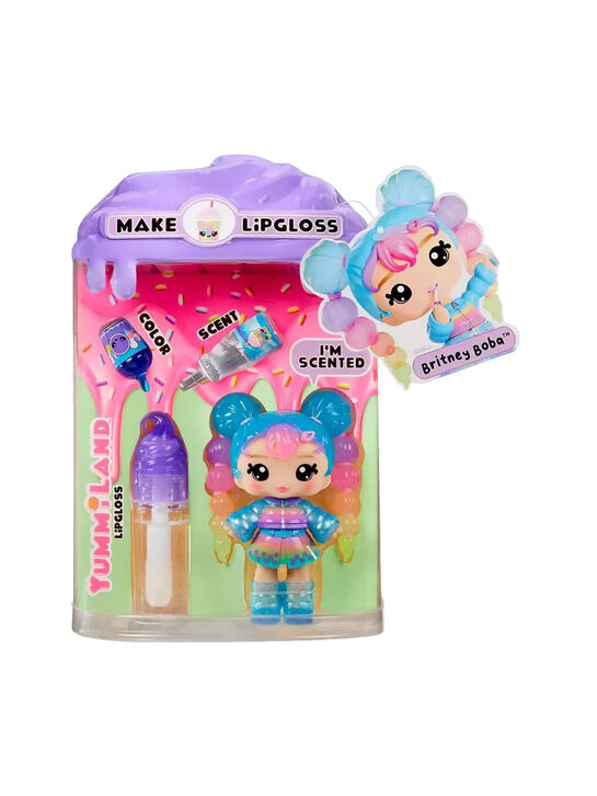  Кукла Бритни Боба (бабл ти) с набором для изготовления блеска для губ  Yummiland | Фото 1