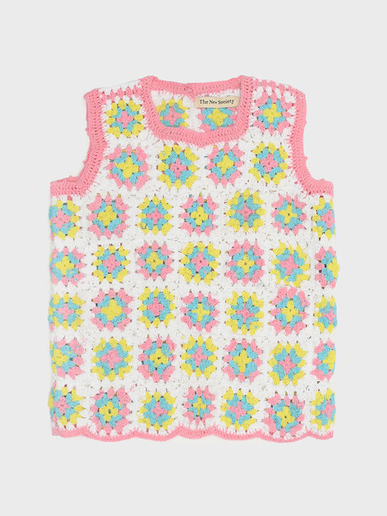 Жилет ажурной вязки The New Society | Фото 1