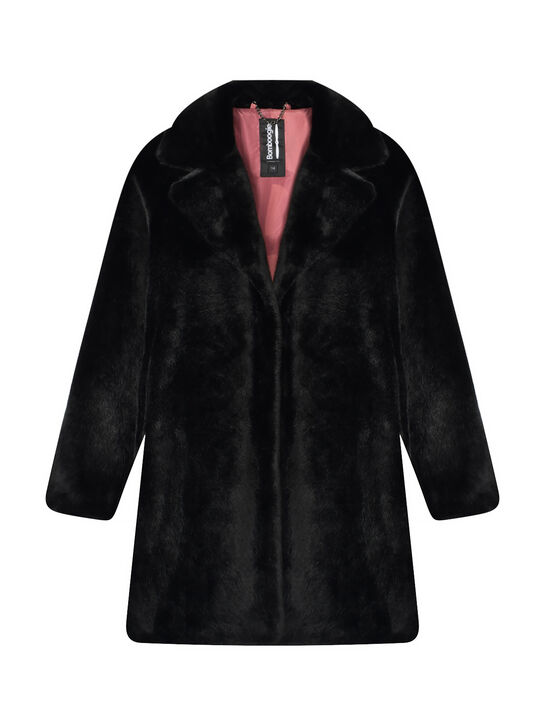 Шуба с капюшоном Bomboogie | Фото 4