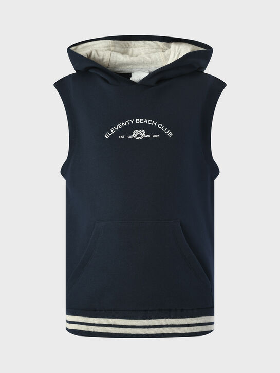 Толстовка-худи без рукавов Eleventy | Фото 1
