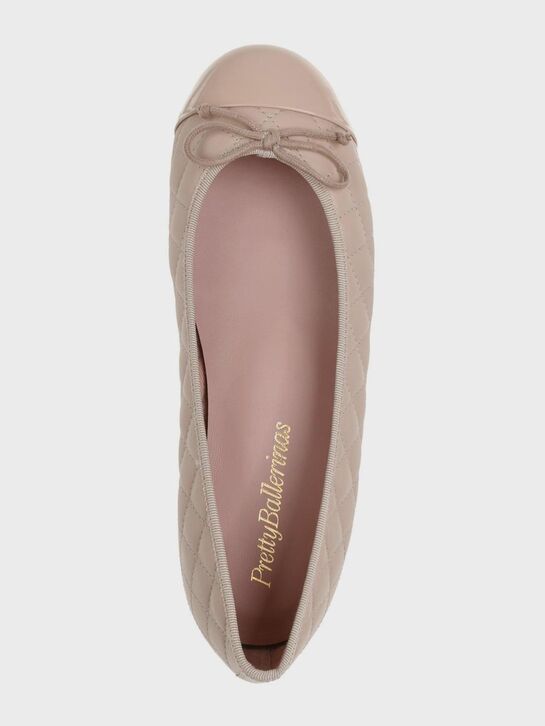 Стёганые балетки с тонким бантом Pretty Ballerinas | Фото 4