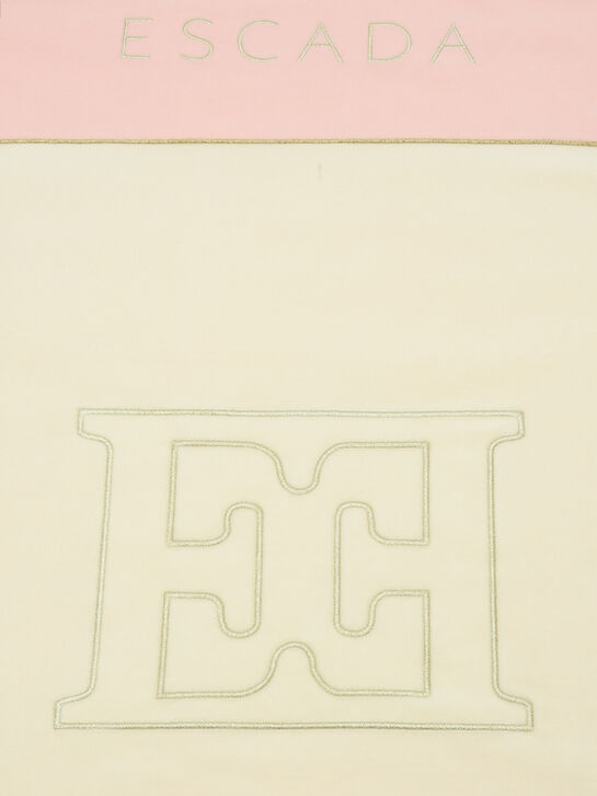 Одеяло с логотипом, розовое Escada | Фото 3