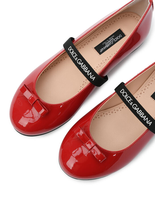 Туфли лакированные с бантиком Dolce&Gabbana | Фото 3