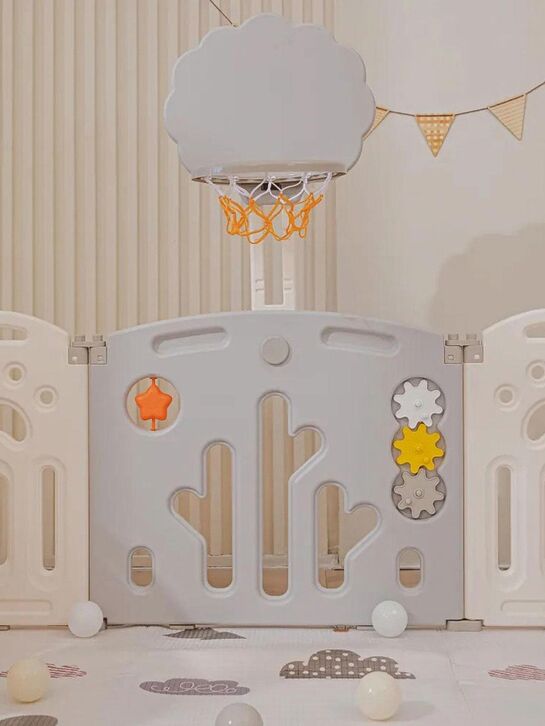 Манеж Kids DeLuxe Grey 180x200 см UNIX Kids | Фото 11