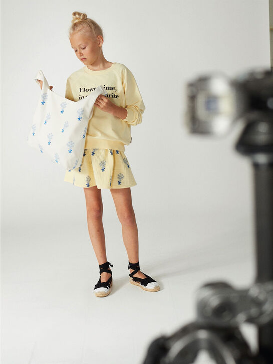 Сумка с принтом &quot;букеты&quot; Weekend house kids | Фото 2