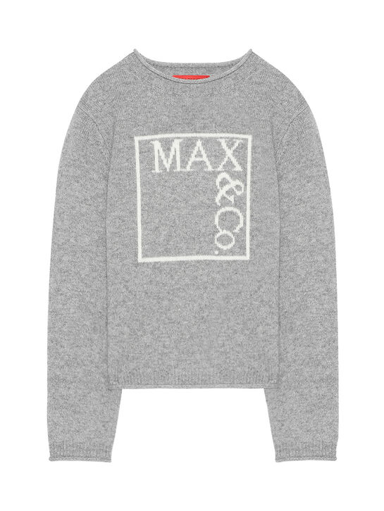 Джемпер с логотипом, интарсия Max&Co | Фото 1