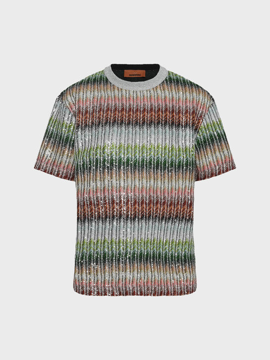 Футболка с пайетками Missoni | Фото 1