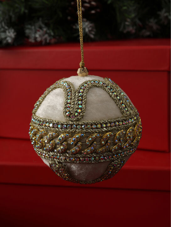 Елочный золотистый шар, 10 см Goodwill | Фото 2