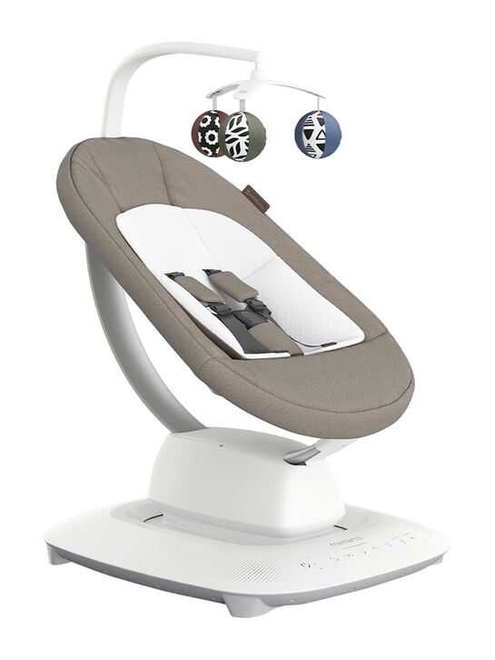 Кресло-качалка Mamaroo Wells Dark Taupe Melange UPPAbaby | Фото 1