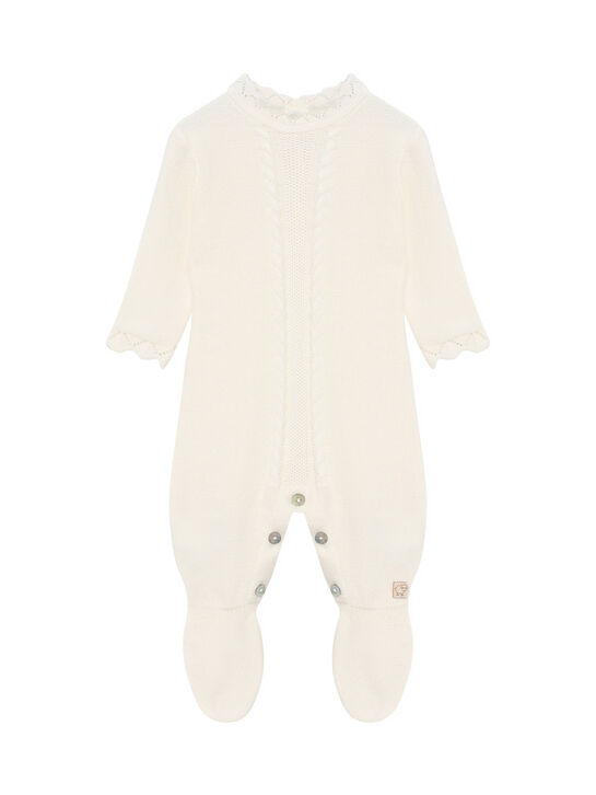 Комбинезон вязаный косами Maglificio di Verona | Фото 2