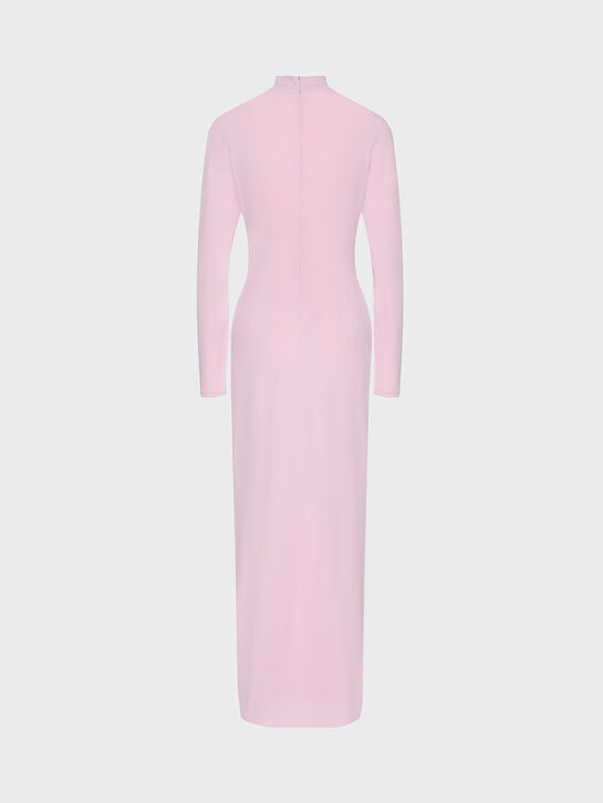 Платье розового цвета с драпировкой Roses & Lace | Фото 5