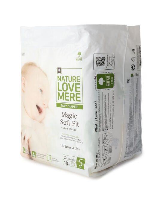 Трусики-подгузники супер мягкие Magic Soft, размер XL 10-14 кг NATURE LOVE MERE | Фото 2