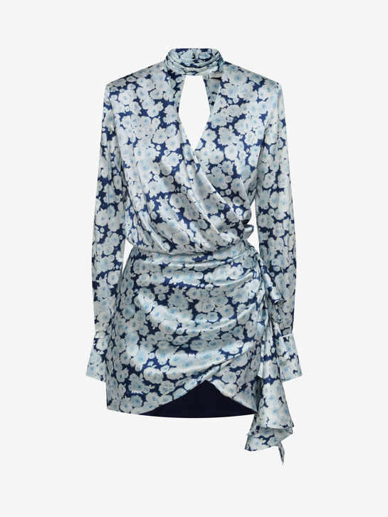 Платье мини с цветочным принтом Roses & Lace | Фото 1