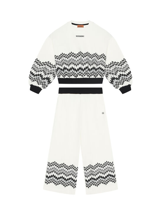 Костюм спортивный на флисе, свитшот+брюки Missoni | Фото 1