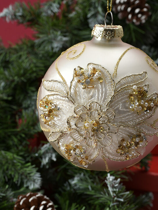 Шар 3D &quot;Цветок &quot;, 10 см, розово-кремовый, 2 вида Goodwill | Фото 4