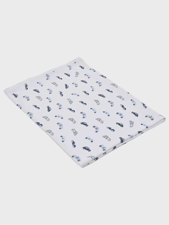 Одеяло с принтом &quot;машинки&quot; Lyda Baby | Фото 1