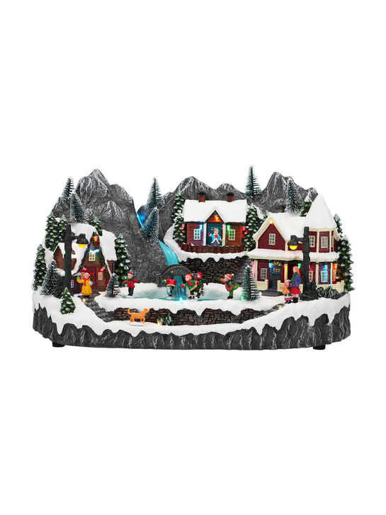 Новогодний сувенир Рождественская деревня 42×25,5×22,5 см Timstor | Фото 1