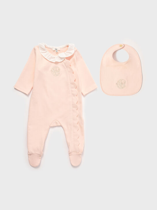 Комплект из двух деталей: комбинезон и слюнявчик Chloe | Фото 1