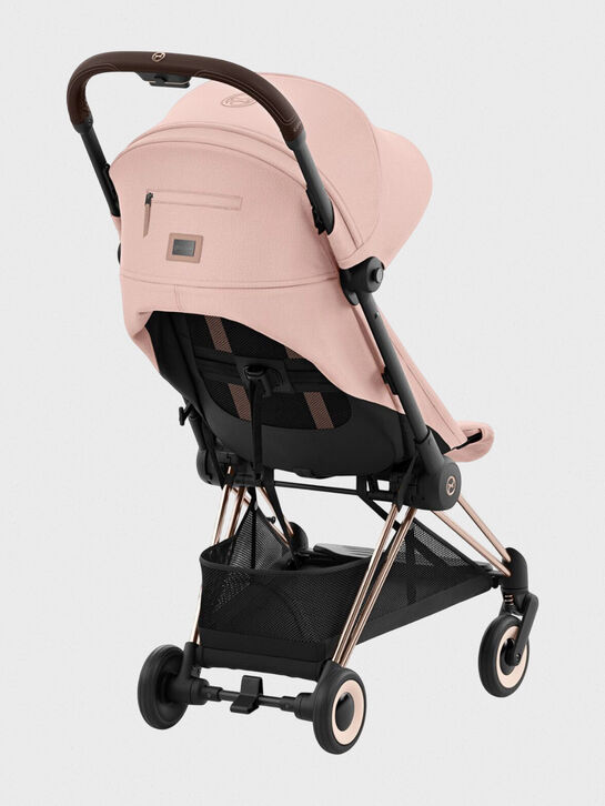 Коляска Coya Rosegold Peach Pink с дождевиком и бампером CYBEX | Фото 3