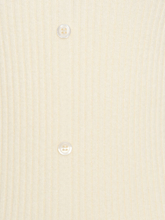 Джемпер BELLA в рубчик на пуговицах, кремовый Pietro Brunelli | Фото 7