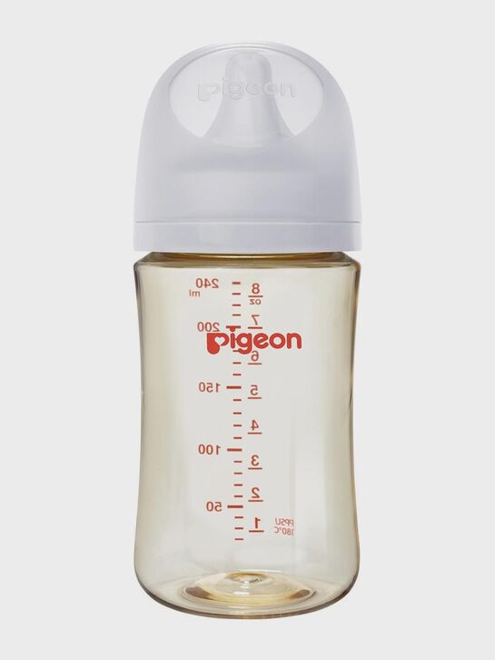 Бутылочка для кормления из премиального пластика, 240 мл. Pigeon | Фото 1