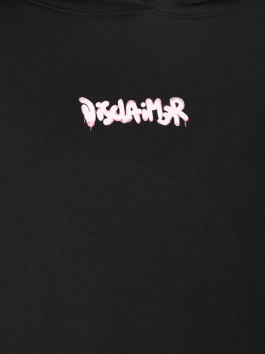 Толстовка-худи с логотипом Disclaimer | Фото 3