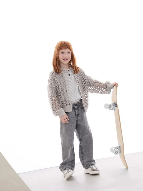 Джинсы прямого кроя, серые Brunello Cucinelli | Фото 2