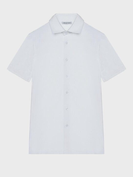 Трикотажная рубашка с короткими рукавами KengLabel | Фото 1